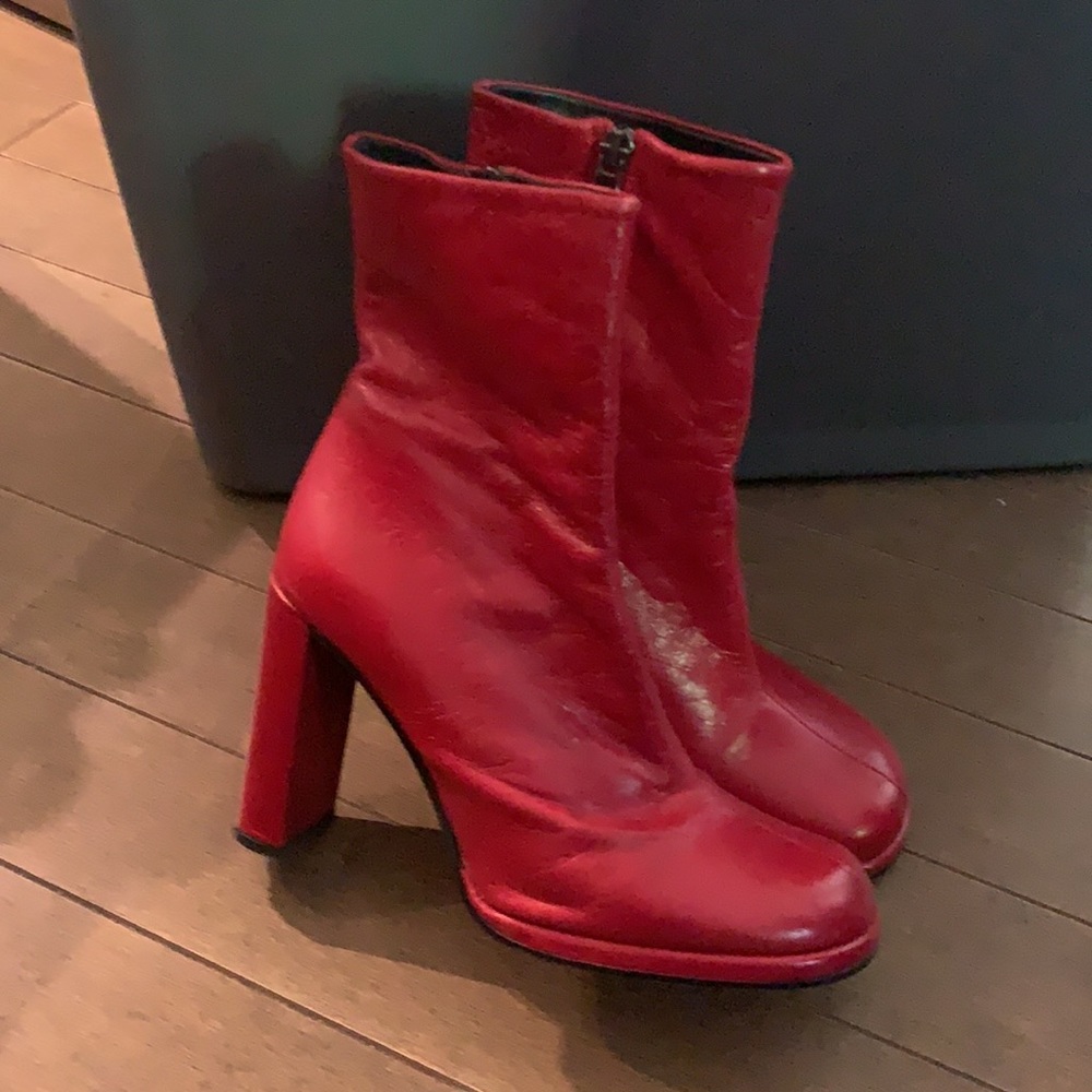 L’intervalle low ankle boots, size 39